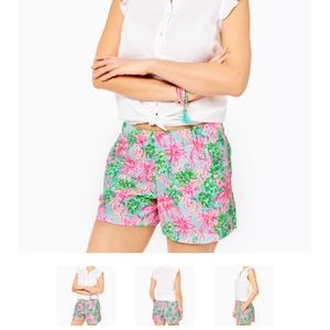 BNWT Lilly Pulitzer Lilo Linen shorts size medium